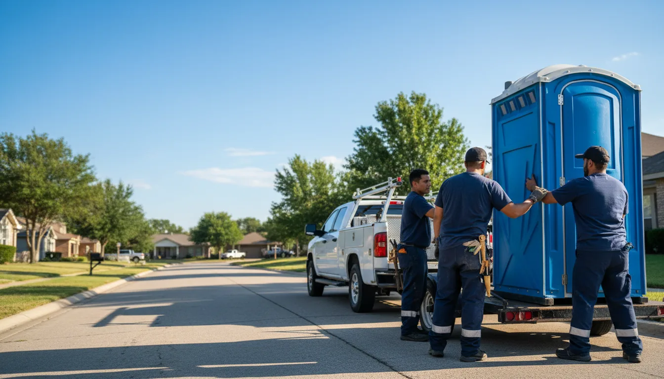 Portable Toilet Rental in Lecompte, LA near me